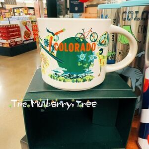 Starbucks Discovery Series State Collection Mug Colorado 2024 Been There 14oz